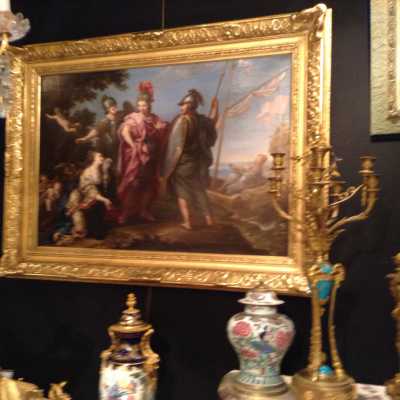 Paire de tableaux du XVIIIème siècle