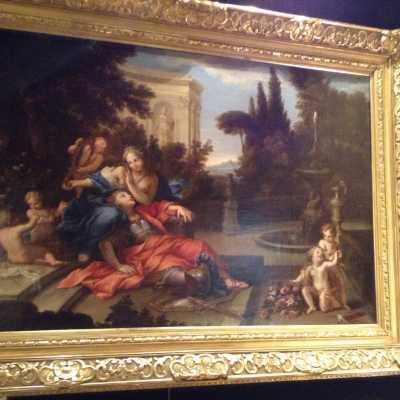 Paire de tableaux du XVIIIème siècle