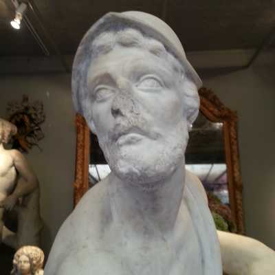 Statue de Menelas et Patrocle, XIXème siècle