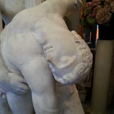 Statue de Menelas et Patrocle, XIXème siècle