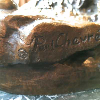 Bronze par Paul Romain Chevré (1867 – 1914)