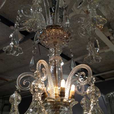 Lustre cristal F&amp;C Osler, XIXe