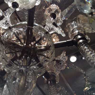 Lustre cristal F&amp;C Osler, XIXe