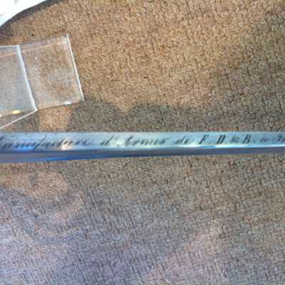 Sabre de Général, modèle 1822