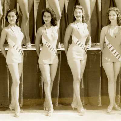 MISS UNIVERSE BEAUTY PAGEANT 1958