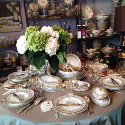 Service de table XIXème siècle