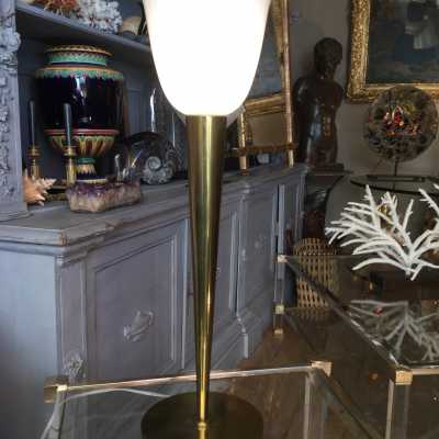 Lampe bronze Perzel vers 1950