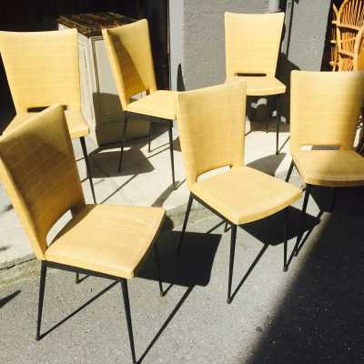 Chaises, années 50-60