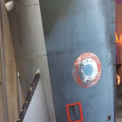 Fuselage d’avion. Circa 1965