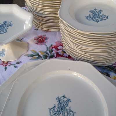 Service de table, XIXème siècle