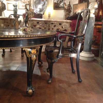 Ensemble Chippendale fin du XIXème siècle
