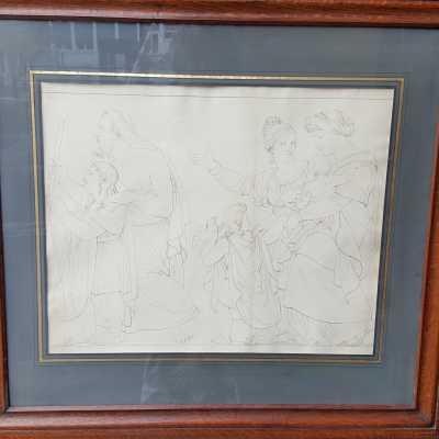 Dessin ancien néo classique