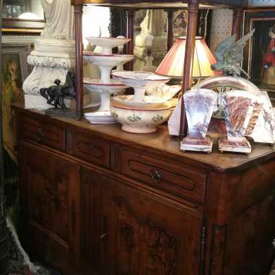 Buffet chêne et noyer, époque Louis XV