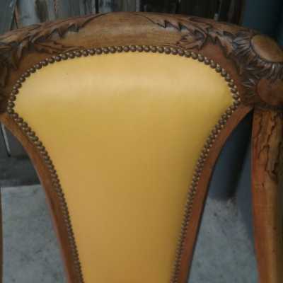 Dix chaises Art nouveau