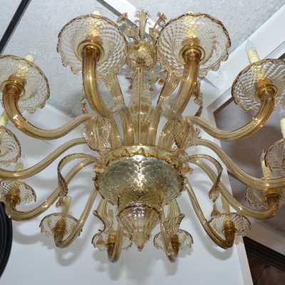 Spectaculaire Lustre Murano, vers 1930