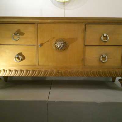 Buffet en chêne clair 1940 de Dolt