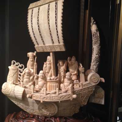 Barque takarabune fin XIXème-début XXème siècle, Japon
