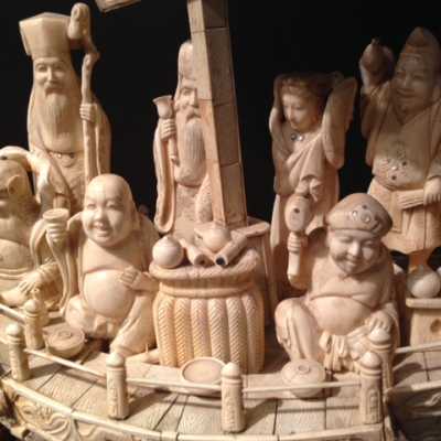 Barque takarabune fin XIXème-début XXème siècle, Japon