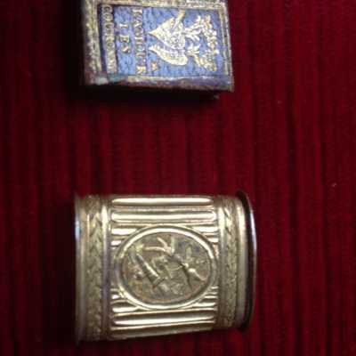 Rare early 18th century book with its original case