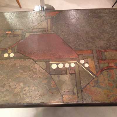 Table basse Paul Kingma, circa 1980