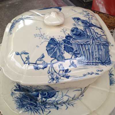 Service de table de Gien, XIXème siècle