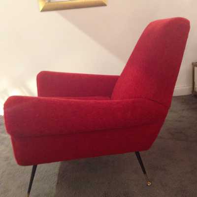 Paire de fauteuils 1950, Italie
