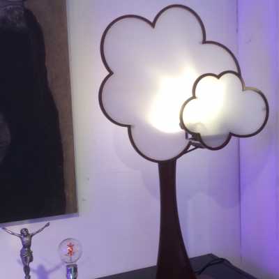 Lampe arbre, XXème siècle