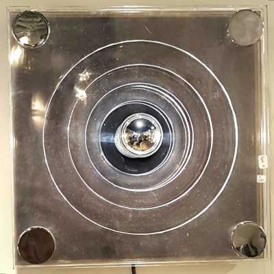 Paire d'appliques en plexiglas, XXème siècle