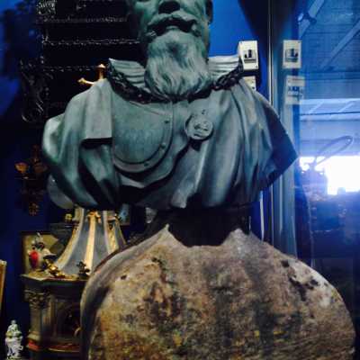 Buste en bronze représentant Sully, milieu XIXème siècle