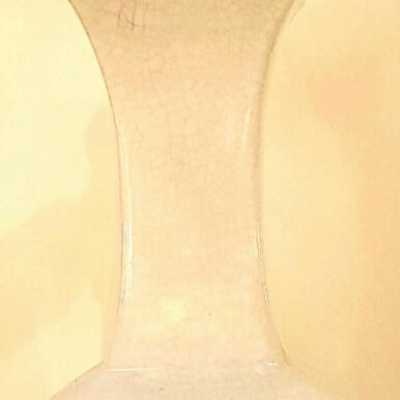 Lampe en céramique blanche, XXème siècle