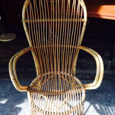 Ensemble de dix sièges de la maison Audoux-Minet, année 50-60