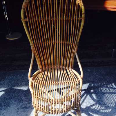 Ensemble de dix sièges de la maison Audoux-Minet, année 50-60
