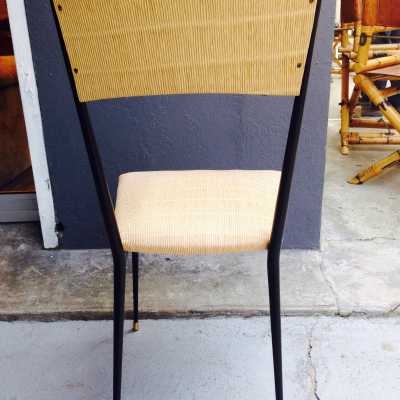 Ensemble de huit chaise années 60