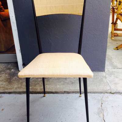 Ensemble de huit chaise années 60
