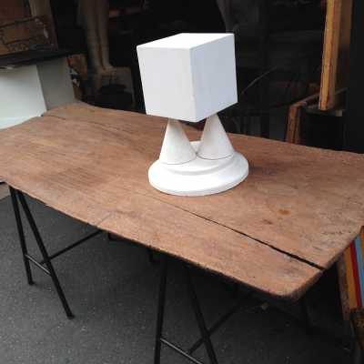 Table à tréteaux, XIXème siècle