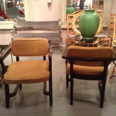 Paire de bridges Guillerme et Chambron, circa 1960