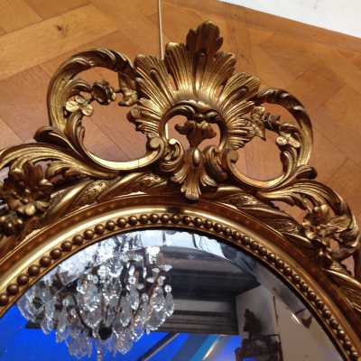 Miroir fin XIXème siècle Napoléon III