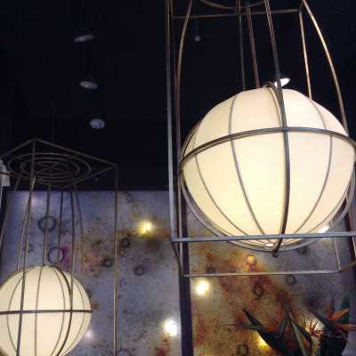 Luminaires suspensions, 1980