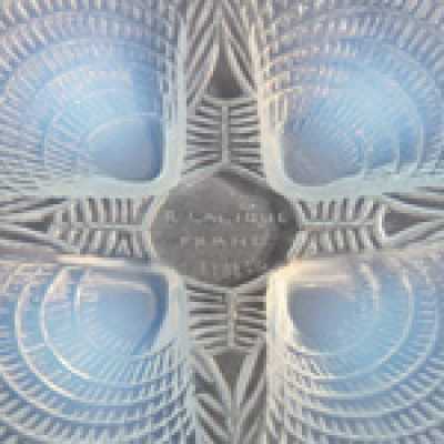 Assiettes René Lalique, 1924