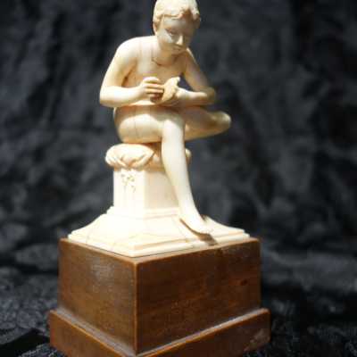 Ivoire sculpté, Mikhaïl Ivanovitch KOZLOVSKY (1753-1802), Russie, 1794
