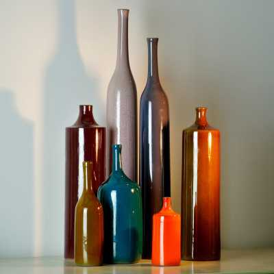 Ruelland, sept bouteilles, circa 1960