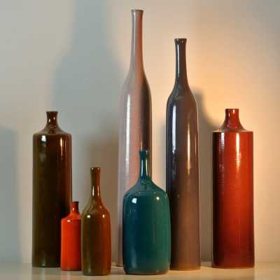 Ruelland, sept bouteilles, circa 1960