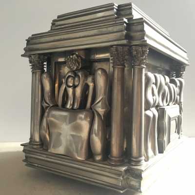 Coffret sculpture métal de Miguel Berrocal, 1970