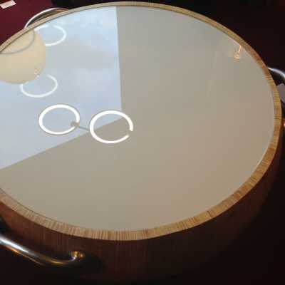 Table basse « Lady bath », Mattia Bonetti, circa 1980