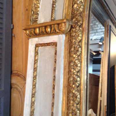 Miroir exceptionnel 1860, de style Louis XVI