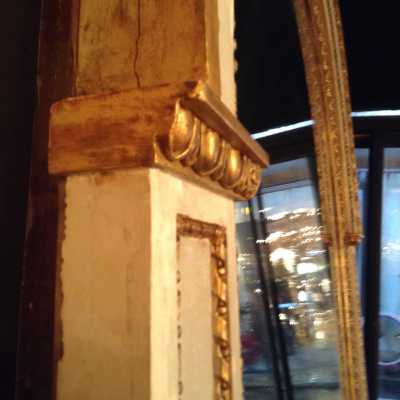 Miroir exceptionnel 1860, de style Louis XVI
