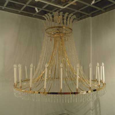 Très grand lustre fin XXème siècle