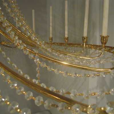 Très grand lustre fin XXème siècle