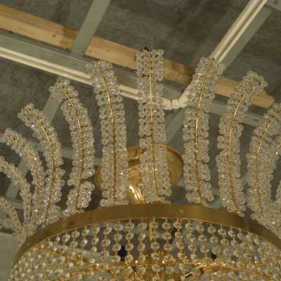 Très grand lustre fin XXème siècle