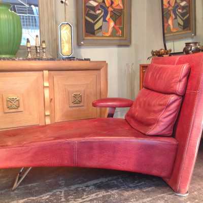 Chaise longue italienne, 1980